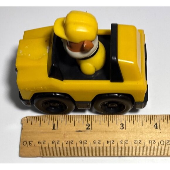 Paw Patrol Rubble Vehicle Toy Car 3.5" Spinmaster - Picture 9 of 9